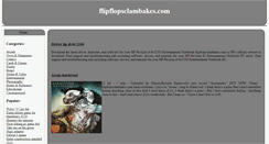 Desktop Screenshot of flipflopsclambakes.com